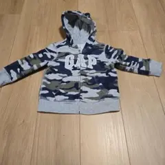 GAP 迷彩柄フード付きパーカー 18-24ヶ月