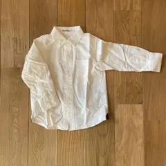 familiar 長袖シャツ 100 ホワイト