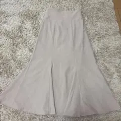 【ダブルクローゼット】w closet マーメイドスカート　ロングスカート　ゴム