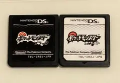 ポケットモンスター ブラックとホワイト 任天堂DS用ソフトセット（動作確認済）