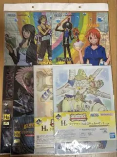 ワンピース クリアファイル&ステッカーセット