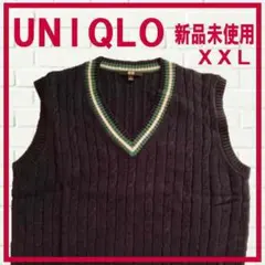 【新品未使用】ユニクロトラッドベスト　XXL