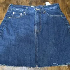 LOWRYS FARMデニムミニスカート Sサイズ 100%コットン