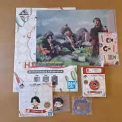 Mrs. GREEN APPLE　ミセス　一番くじ　メタルチャーム　E F H