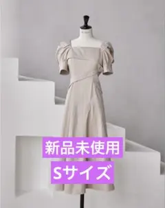 Herlipto Troncais Puff Sleeve Dress Sサイズ