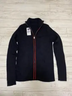 ジップアップカーディガン　GAP 黒