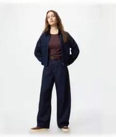 UNIQLO　バギーカーブジーンズ