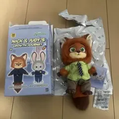 ズートピア ニック ワイルド ぬいぐるみ　TOP TOY