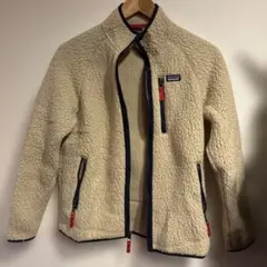 本日限定8000円！patagonia フリースジャケット Mクリーム