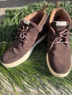 Clarks ブラウン ハイカットシューズ