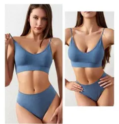 スポーツブラ＆ショーツ上下セット レディース