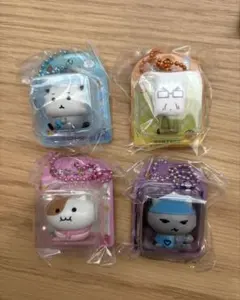 もちにゃみ パッケージmini フィギュアマスコット 4種 セミコンプ