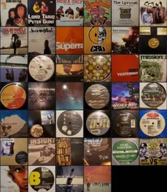 UNDERGROUND JAZZY HIPHOP レコードまとめ売り40枚セット
