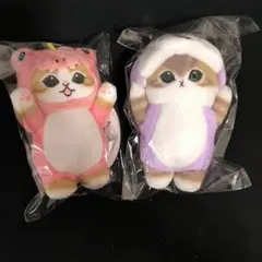 h*★様 【夜オク】モフサンド　マスコットぬいぐるみ　2点セットのサムネイル