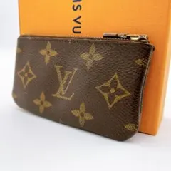 ルイヴィトン　モノグラム　ポシェット クレ　コインケース　小銭入れ