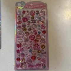 【正規品】 うるちゅるポップシール クラックス　うさぎ　ピンク系