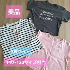 女の子　まとめ売り　110　Tシャツ　半袖　トップス　プティマイン　ズーランド