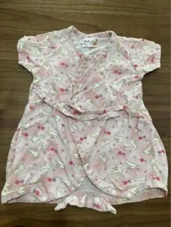 くろわっさんす　べべ　甚平風　女の子　60〜70㎝
