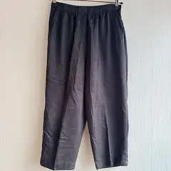 ALLSONDALEY ブラック ワイドパンツ サイズL