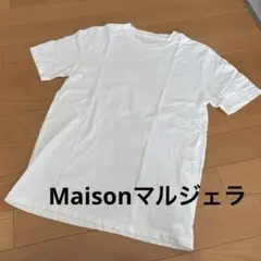 未使用 メゾンマルジェラ 六本木限定 ホワイト Tシャツ 半袖 Mサイズ 