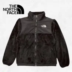 ノースフェイス キッズ 140 ボア フリース ジャケット ブラック 黒 美品