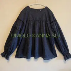 新品　ユニクロ　ANNA SUI　アナスイ　コラボ　ブラウス　L　大きいサイズ
