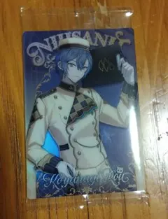 にじさんじウエハース　ランダムメタリックプラカード　小柳ロウ