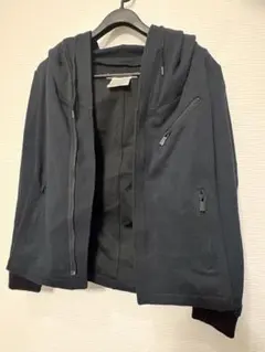 おしゃれなKATHARINE HAMNETT ブラック マウンテンパーカー M