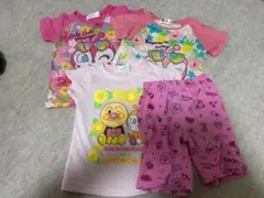 アンパンマン・ドキンちゃん Tシャツセット 90サイズ　半袖