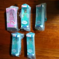 タカラトミー　ミニチュアパッケージコレクション　リカちゃん１個＋４個セット