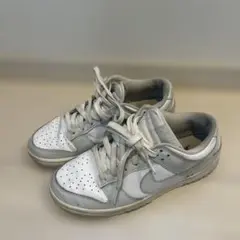 NIKE ダンク スニーカー ホワイト グレー ローカット