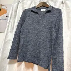 45rpm *ボーダーウール ニット &刺繍