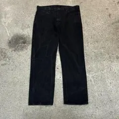 RUSTLER ラスラー ブラックデニム 36×30 色落ち ビックシルエット