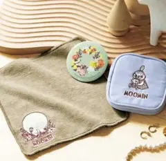 リンネル 12月号 増刊 付録 MOOMIN 豪華おでかけ3点セット