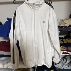 2026年最新】STUSSY カラー：ホワイト系 メンズ ナイロンジャケットの