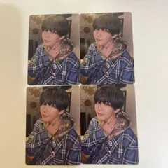 なにわ男子 長尾謙杜 HARDWORK 通常盤 トレカ