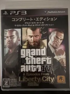 PS3 GTA IV グランドセフトオート ゲーム ソフト プレステ