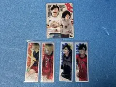 最強ジャンプ 付録 ハイキュー スクラップ風カード しおり 黒尾 孤爪