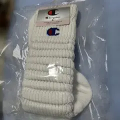 Champion ホワイトリブソックス 22-24cm