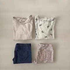 UNIQLO H&M 保育園着上下まとめ売り女の子 90