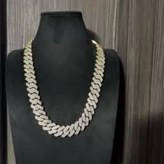 【高クオリティ】マイアミキューバンネックレス