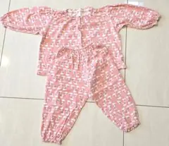 コンビミニ　水鳥プリント 長袖パジャマセット 100cm