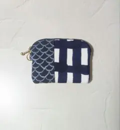 ミナペルホネン　ファスナーポーチ　ハンドメイド　No.479