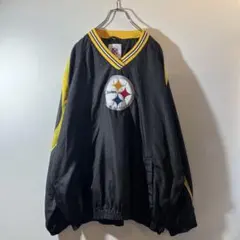 P-130 90s NFL Steelers ヴィンテージナイロンプルオーバー