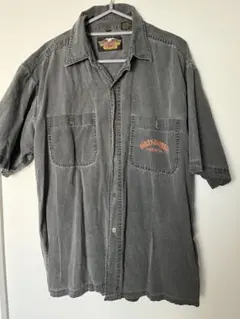 【古着】Harley-Davidson 90周年記念 ワークシャツのサムネイル