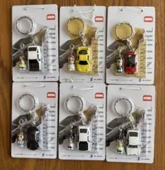 頭文字D イニシャルD ツインバトルキーホルダー 全6種セット