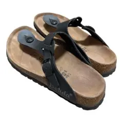 Betula by BIRKENSTOCK トングサンダル 38 24.5 黒のサムネイル