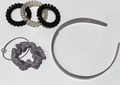 【即購入可】ヘアアクセサリー6点　まとめ売り