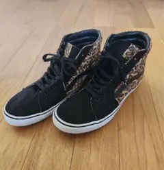 Vans leopard スケート　ハイ
