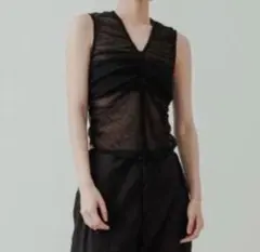 yo BIOTOP sheer lace cord pulloverのサムネイル
